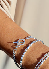 Luxury Cuban T Bar Bracelet