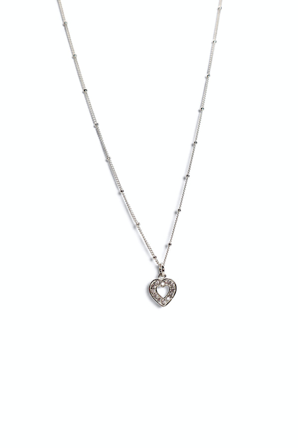 Sparkle Sweet Heart Necklace