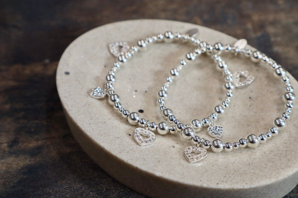 Sparkle Endless Love Popcorn Bracelet