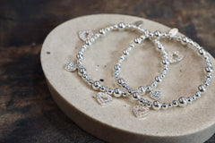 Sparkle Endless Love Popcorn Bracelet