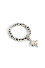 Sparkle North Star Ring