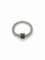 Filigree Aventurine Ring