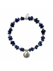 Shell Sodalite Bracelet