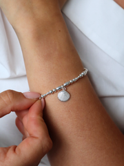 Shell Mixed Bead Bracelet