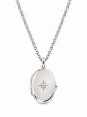 Hope Star Oval Locket