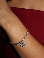 Sienna Swirl Heart Bracelet