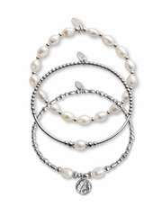 Pippa Pearl Flower Stack