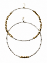 Golden Anklet Stack