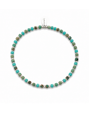 Marble Disc Bead Anklet