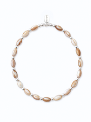 Natural Orzo Anklet