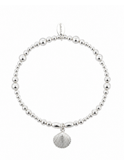 Shell Mixed Bead Bracelet