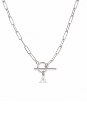 Letter Paper Chain Necklace