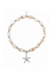 PRE ORDER- Starfish Flat Bead Bracelet