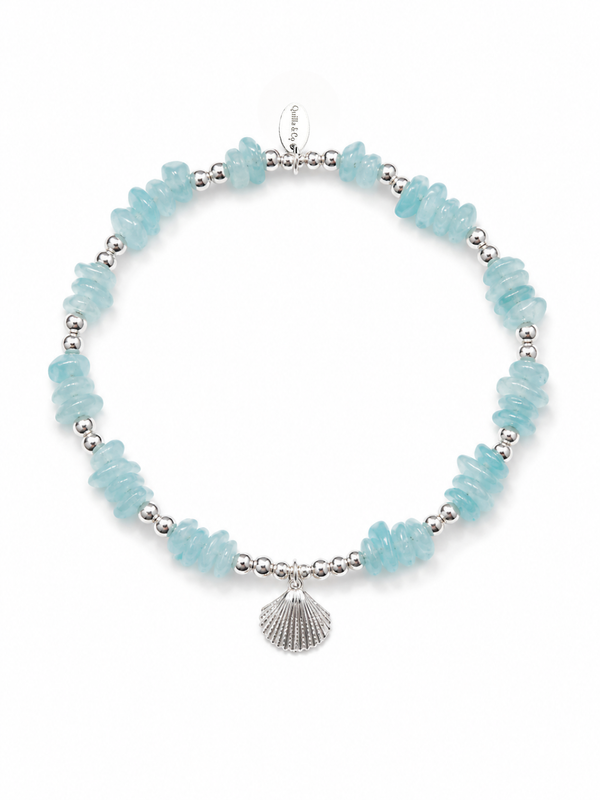 Shell Aqua Marine Anklet