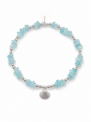 Shell Aqua Marine Anklet