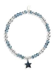 Gabriella Navy Star Bracelet