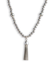 Bianca Beaded Tassel Necklace