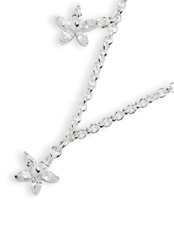 Sparkle Flower Necklace