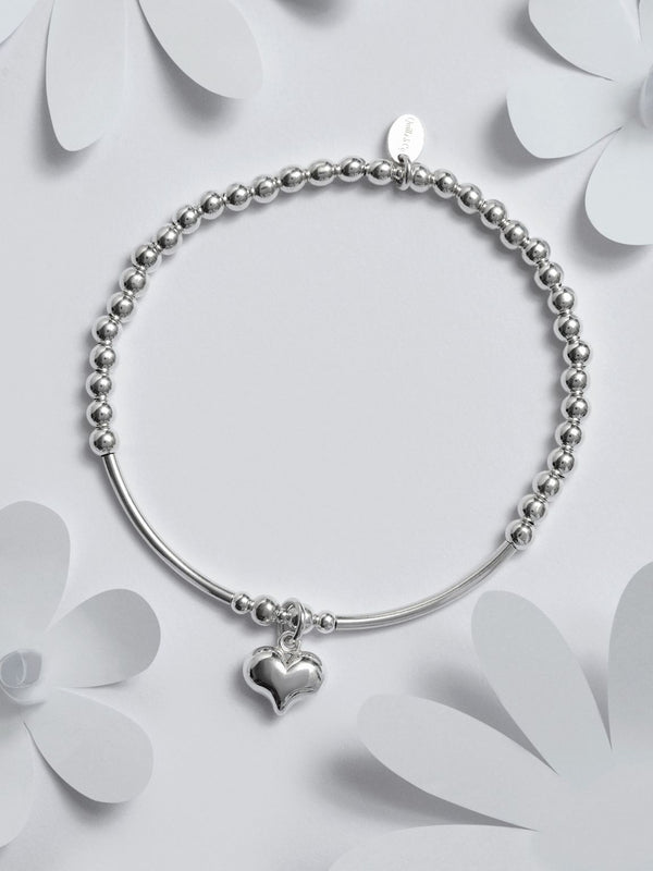 Halle Heart Tube Bracelet