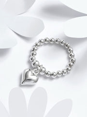 Jessica Heart Ring