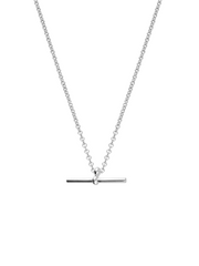 T-Bar Pendant Chain Necklace