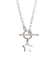 Twinkle Star T Bar Necklace