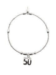 50th Birthday Bracelet