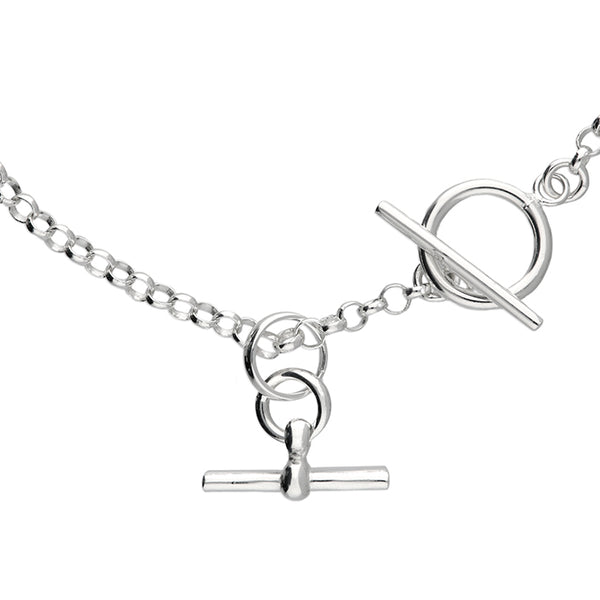 Double T Bar Necklace