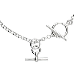 Double T Bar Necklace