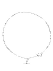 Double T Bar Necklace