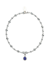 Sapphire September Birthstone Bracelet