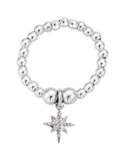 Sparkle North Star Ring