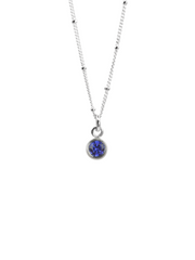 Sapphire September Birthstone Necklace