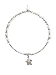 Double Star Tube Bracelet