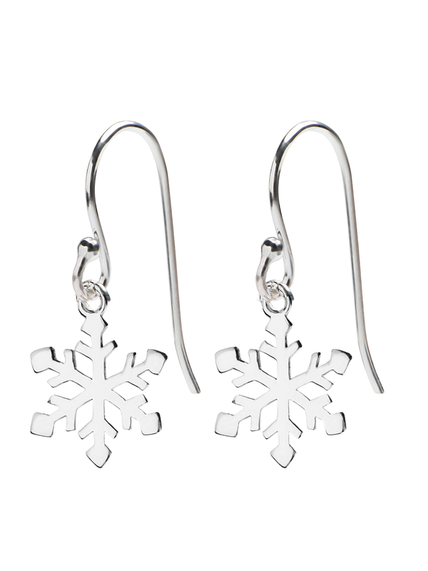 Snowflake Hanging Earrings
