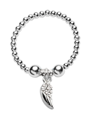 Sparkle Angel Wing Ring