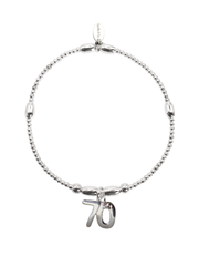 70th Birthday Bracelet