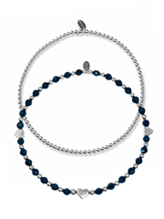 Arabella Midnight Stack Anklet