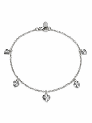 Outlet - Isabella Heart Chain Anklet