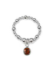 Garnet January Birthstone Ring