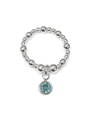 Aquamarine March Birthstone Ring