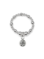 Diamond April Birthstone Ring