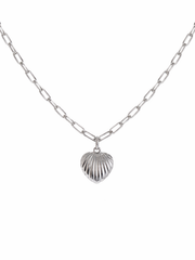 Luxury Mini Paper Chain Shell Heart Necklace