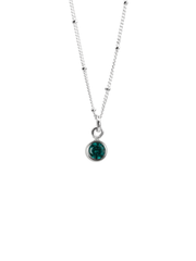 Emerald May Birthstone Necklace