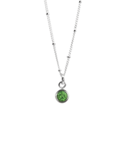 Peridot August Birthstone Necklace