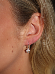 Sparkle Paw Hanging Earrings