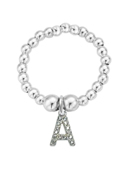 Sparkle Letter Ring