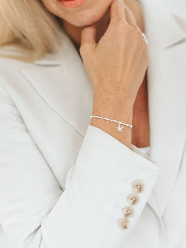 Super Sparkle Flower Bracelet