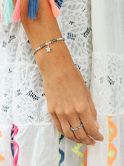 Gabriella Navy Star Bracelet