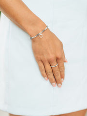 Gabriella Navy Heart Bracelet